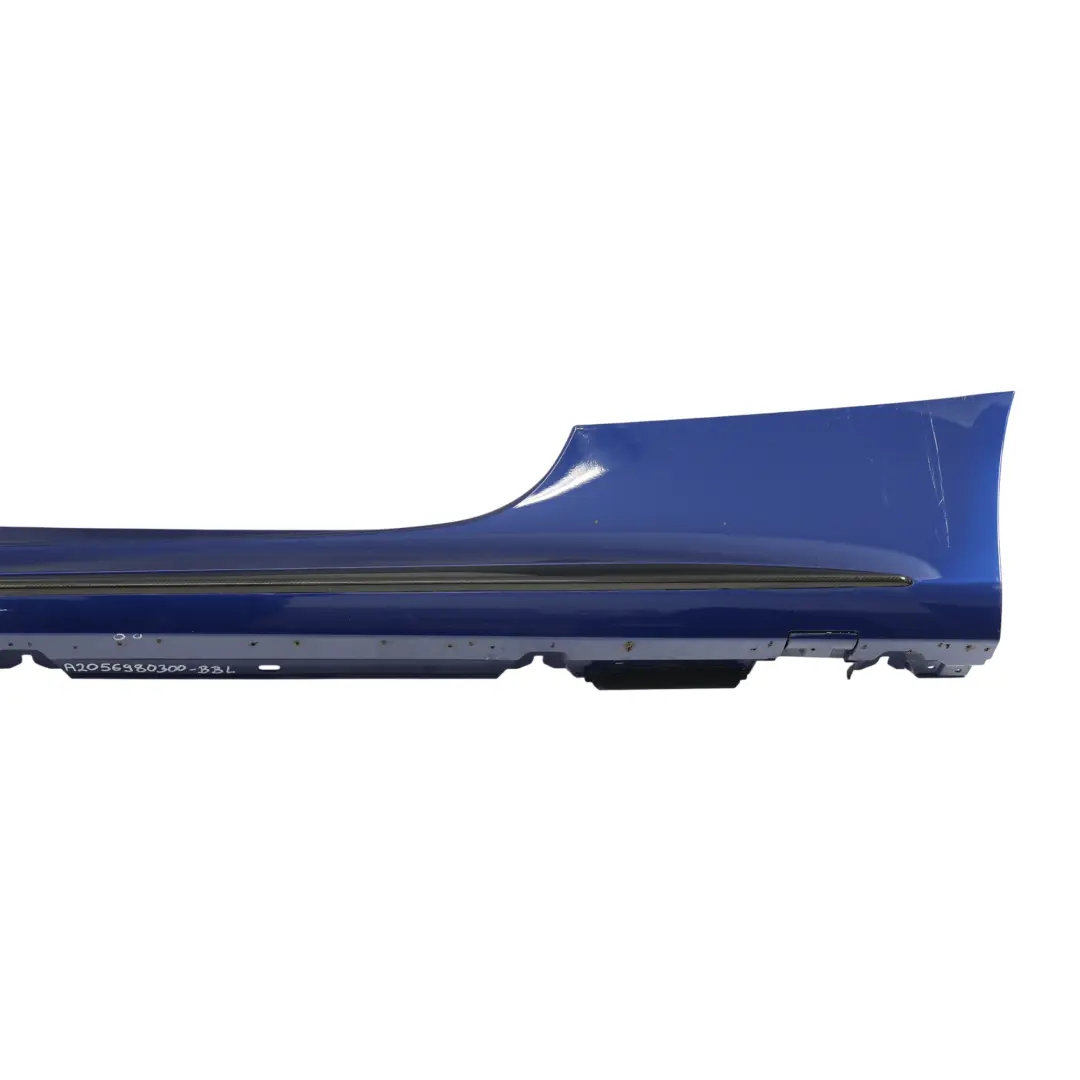 Seitenschweller Links Türschweller Brillantblau 896 für Mercedes C205 AMG mit Teilenummer A2056980300 Mercedes C205 AMG Seitenschweller Links Türschweller Brillantblau 896 - SKU A2056980300-BRB - Teilenummer A2056980300