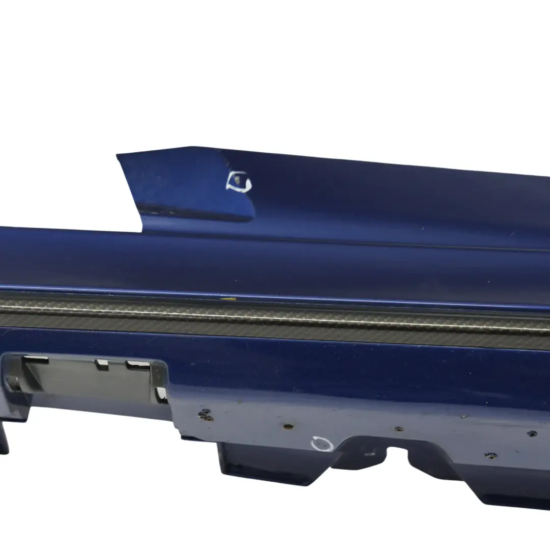 Mercedes C205 Minigonna AMG Sinistra Copri Soglia Porta Blu Brillante - SKU A2056980300-BRB - Numero di parte A2056980300