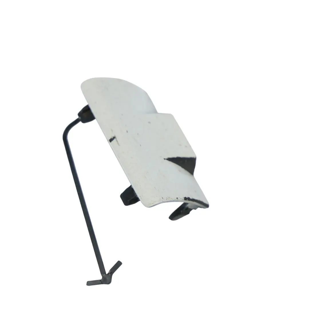 Mercedes W205 Rear Side Skirt Cover Cap Left N/S Polar White - 149 - SKU A2056980330-POL - Part number A2056980330