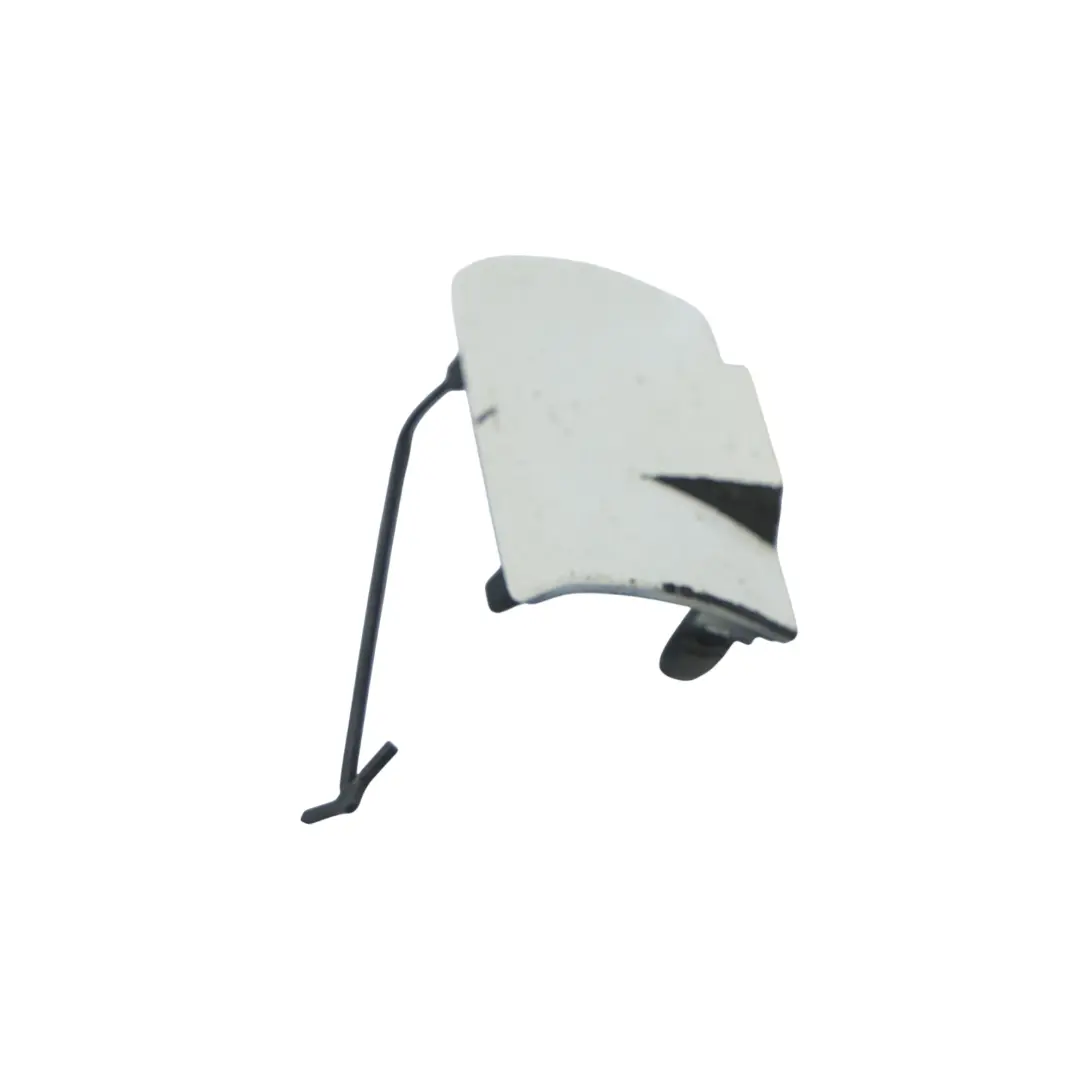 Mercedes W205 Rear Side Skirt Cover Cap Left N/S Polar White - 149 - SKU A2056980330-POL - Part number A2056980330