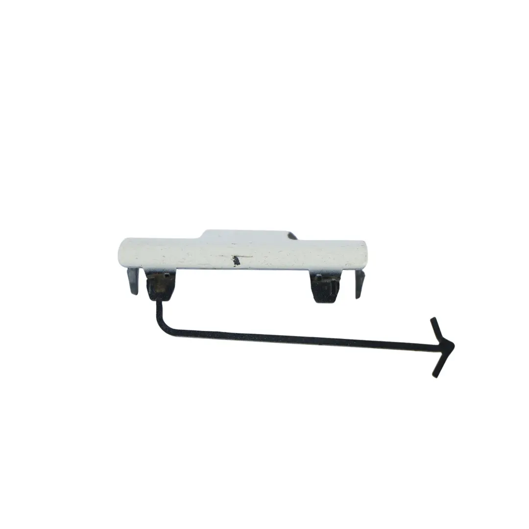 Mercedes W205 Rear Side Skirt Cover Cap Left N/S Polar White - 149 - SKU A2056980330-POL - Part number A2056980330