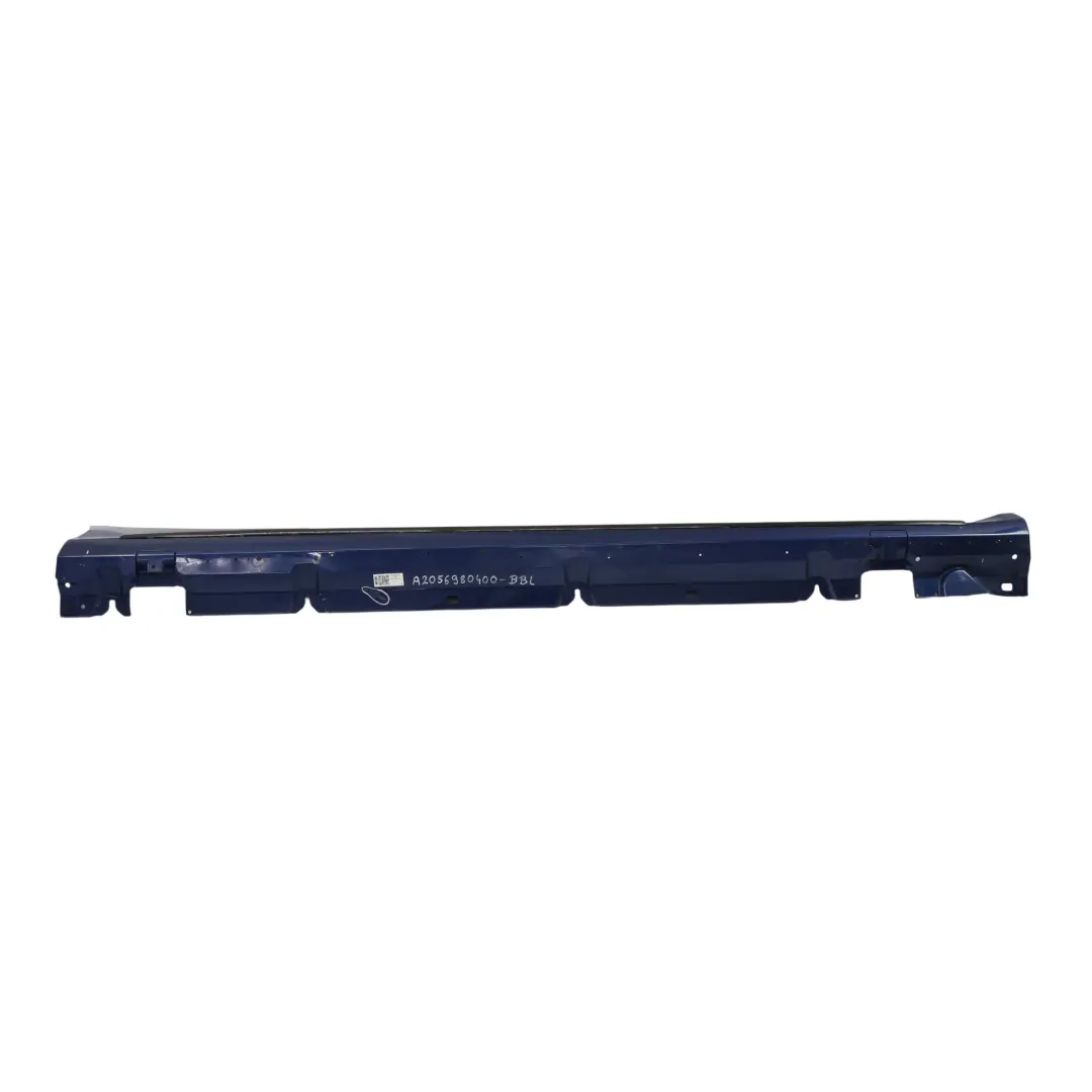 Mercedes C205 Próg Prawy Listwa Progowa AMG Brilliant Blue Metalik - 896 - SKU A2056980400-BRB - Numer Części A2056980400