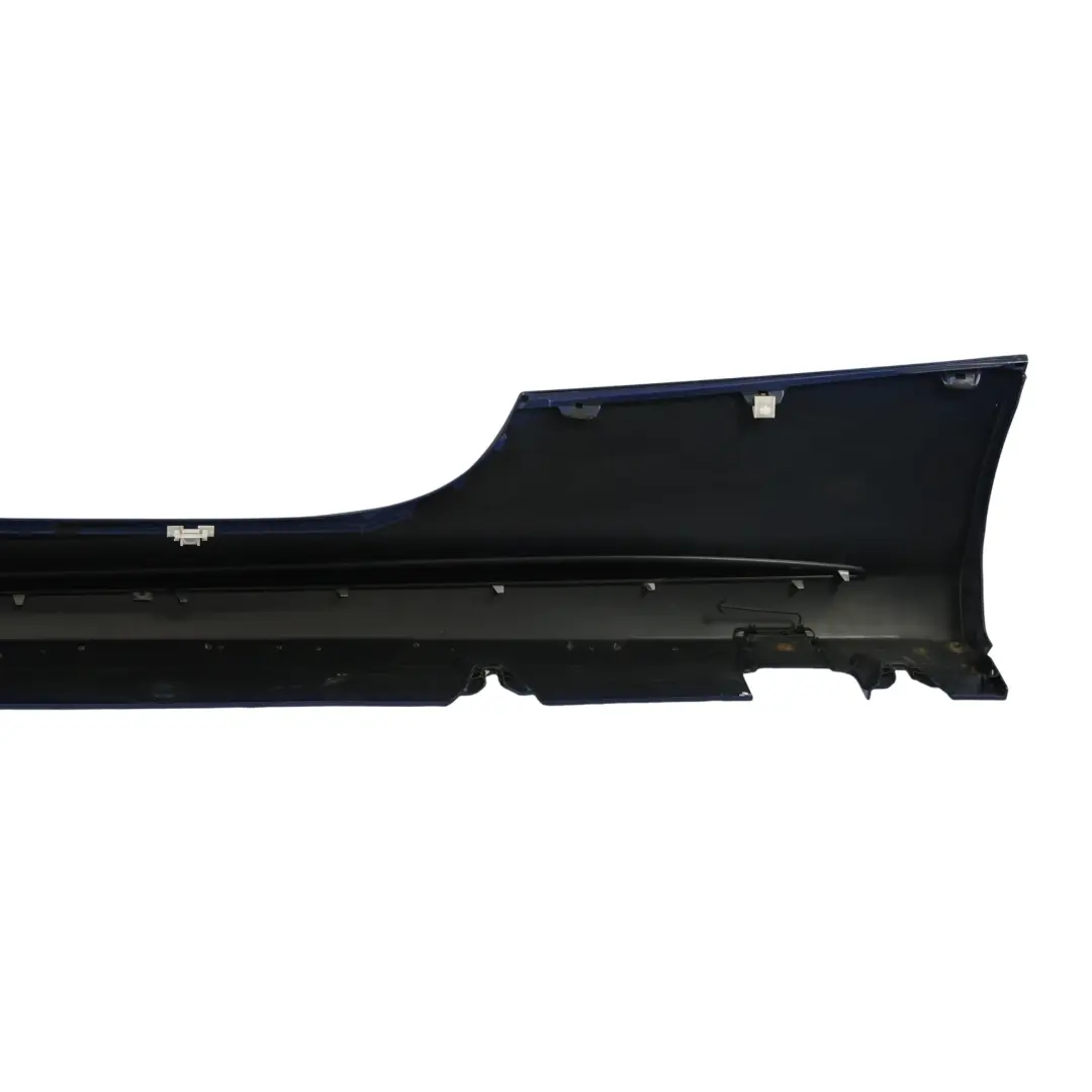 Mercedes C205 Side Skirt AMG Right O/S Door Sill Cover Brilliant Blue - 896 - SKU A2056980400-BRB - Part number A2056980400