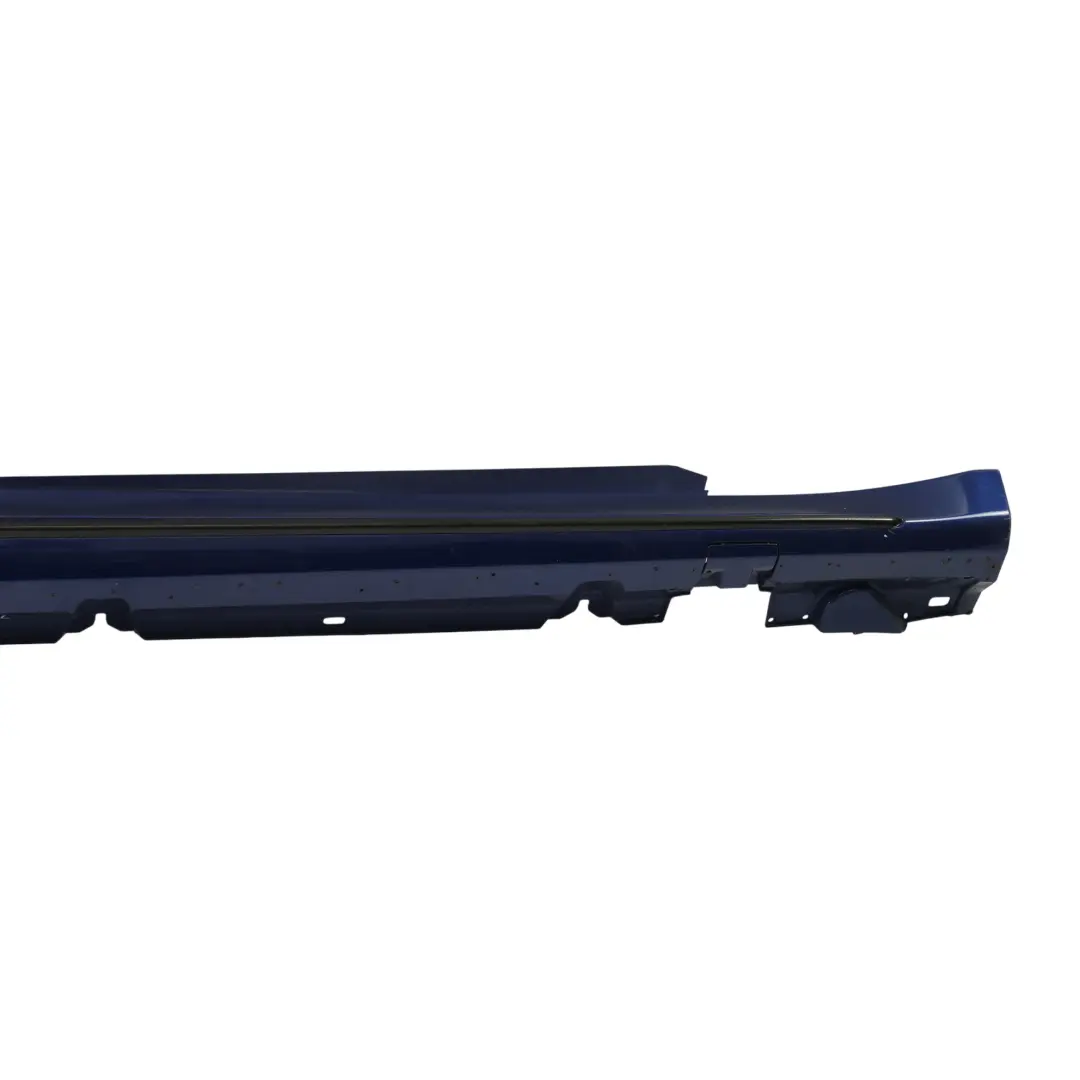 Mercedes C205 Side Skirt AMG Right O/S Door Sill Cover Brilliant Blue - 896 - SKU A2056980400-BRB - Part number A2056980400