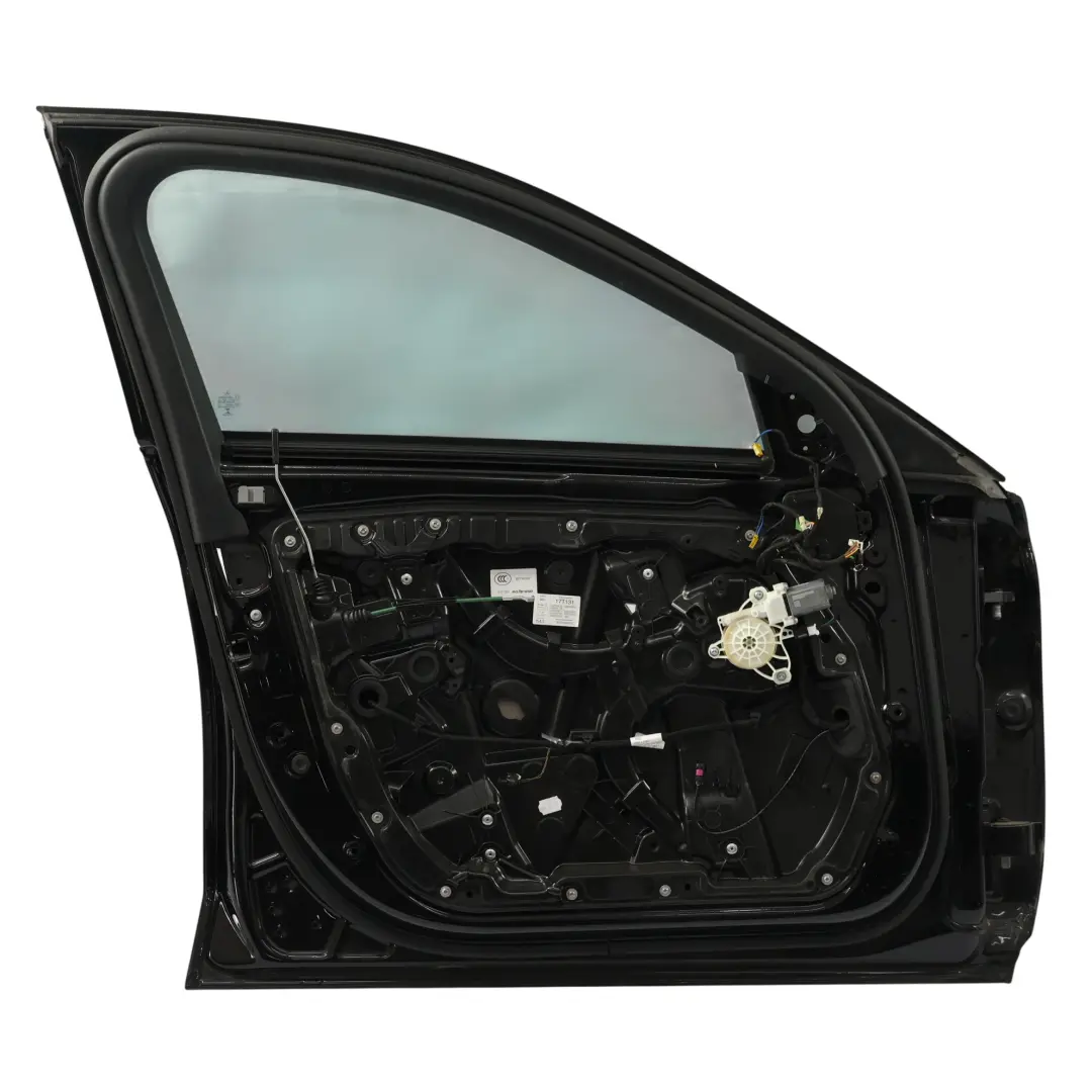 Mercedes W205 Door Front Left N/S Obsidian Black Metallic - 197 - SKU A2057200105-OB1 - Part number A2057200105