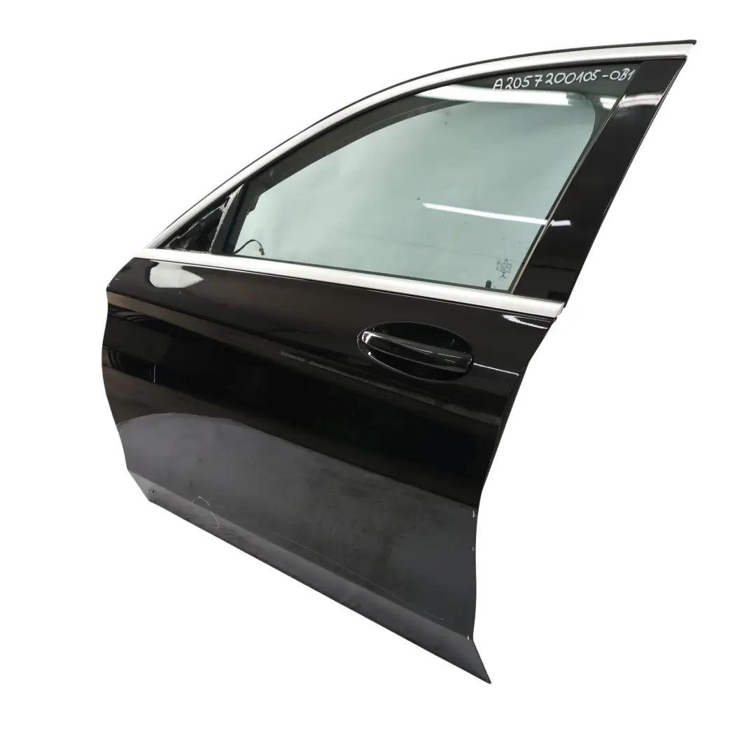 Door Front Left N/S Obsidian Black Metallic - 197 to Mercedes W205 with Part number A2057200105 Mercedes W205 Door Front Left N/S Obsidian Black Metallic - 197 - SKU A2057200105-OB1 - Part number A2057200105