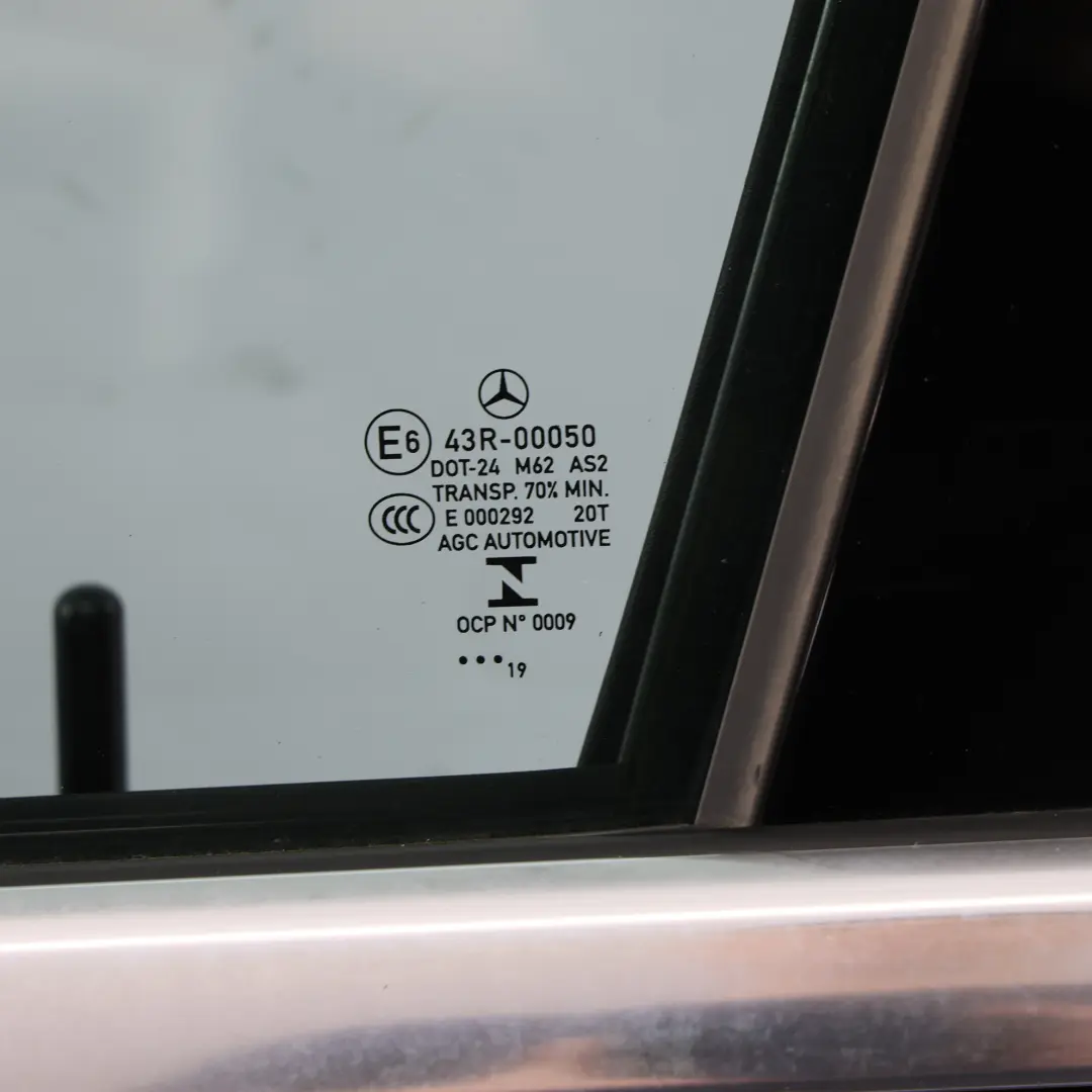 Mercedes W205 Door Front Left N/S Obsidian Black Metallic - 197 - SKU A2057200105-OB1 - Part number A2057200105