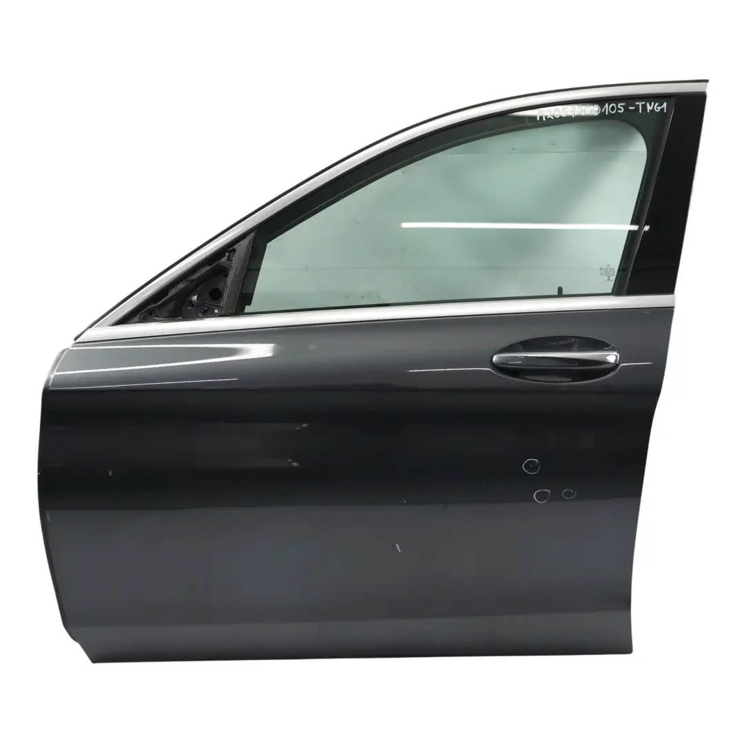 Door Front Left N/S Tenorite Grey Metallic - 755 to Mercedes W205 with Part number A2057200105 Mercedes W205 Door Front Left N/S Tenorite Grey Metallic - 755 - SKU A2057200105-TNG1 - Part number A2057200105