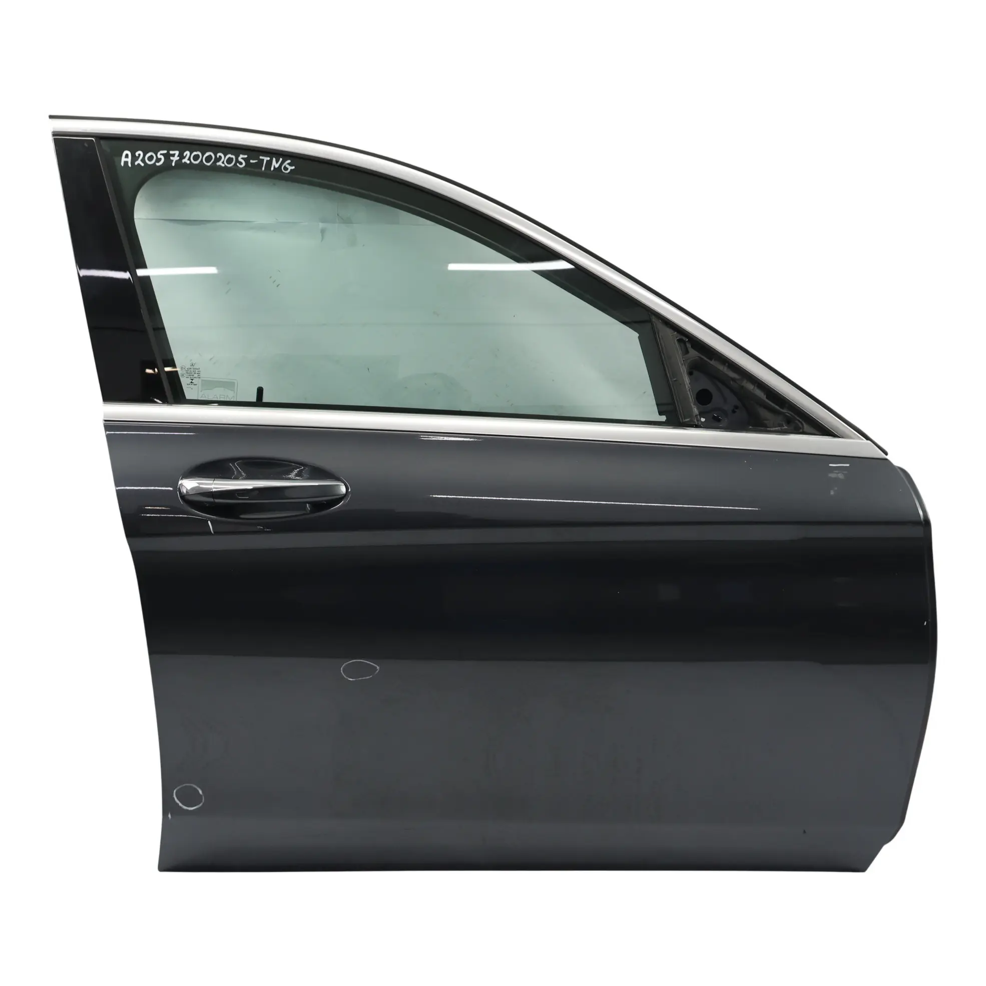 Mercedes W205 Door Front Right O/S Tenorite Grey Metallic - 755