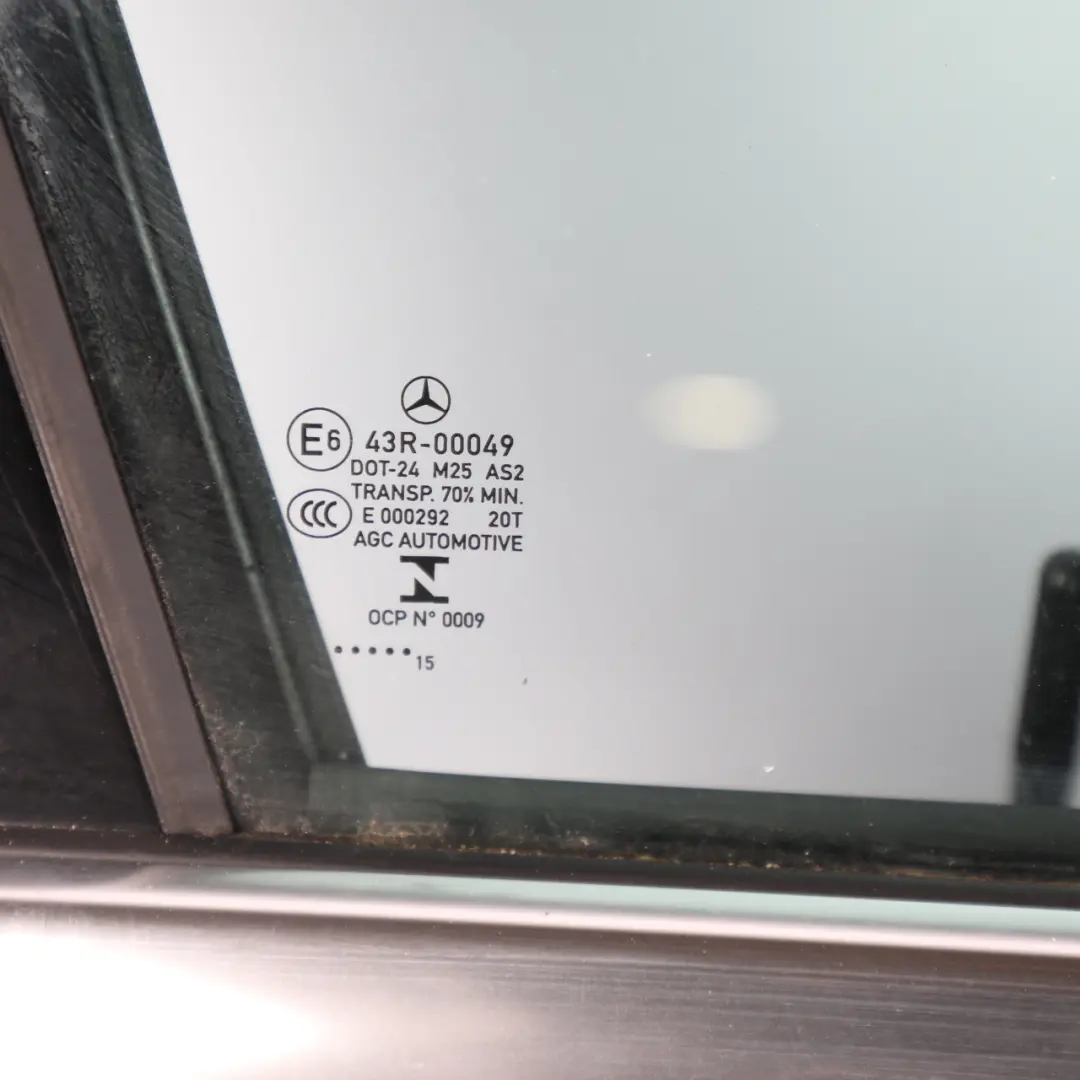 Door Front Right O/S Tenorite Grey Metallic - 755 to Mercedes W205 with Part number A2057200205 Mercedes W205 Door Front Right O/S Tenorite Grey Metallic - 755 - SKU A2057200205-TNG1 - Part number A2057200205