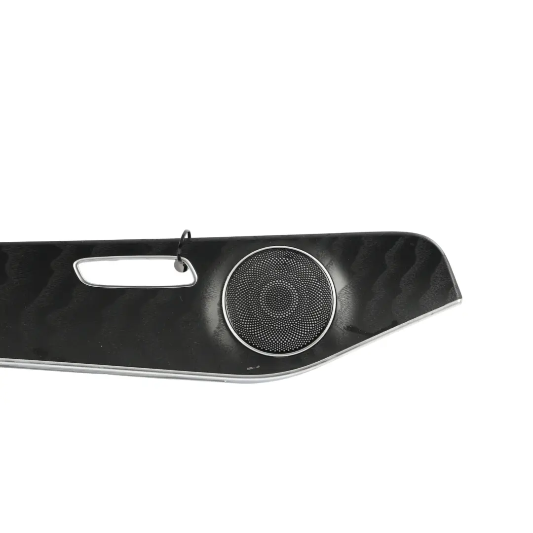 Door Speaker Trim Strip Front Left N/S Black Wood to Mercedes W205 C253 with Part number A2057201780 Mercedes W205 C253 Door Speaker Trim Strip Front Left N/S Black Wood - SKU A2057201780 - Part number A2057201780