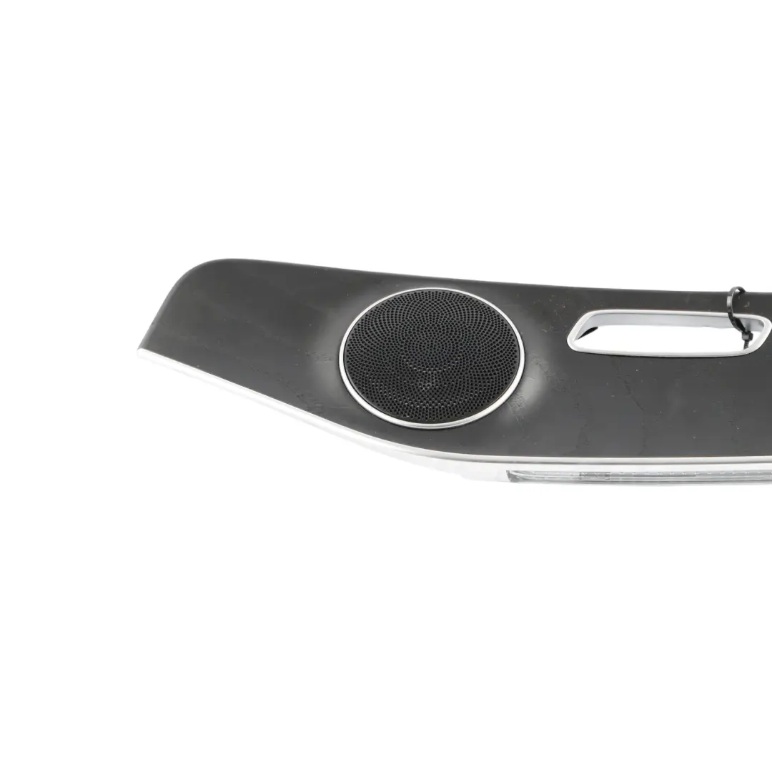 Door Card Trim Strip Speaker Cover Front Right O/S Black Wood to Mercedes W205 C253 with Part number A2057201880 Mercedes W205 C253 Door Card Trim Strip Speaker Cover Front Right O/S Black Wood - SKU A2057201880 - Part number A2057201880