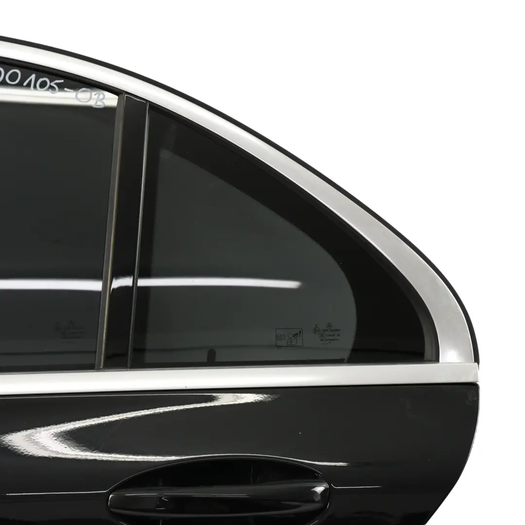 Mercedes W205 Porta Posteriore Sinistra Obsidian Black Metallic Nero - 197 - SKU A2057300105-OB - Numero di parte A2057300105