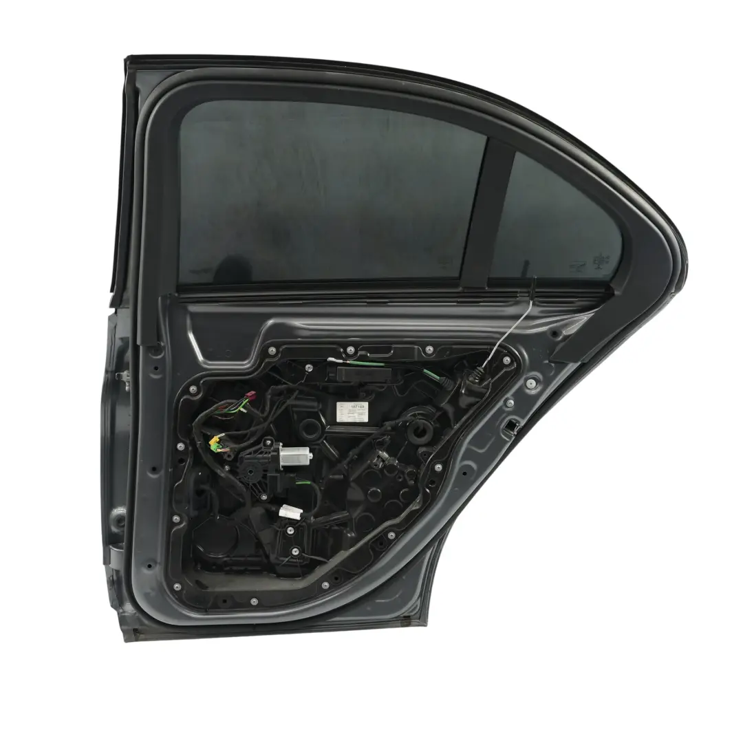 Mercedes W205 Door Rear Right O/S Selenite Grey Metallic - 992 - SKU A2057300205-SEL - Part number A2057300205