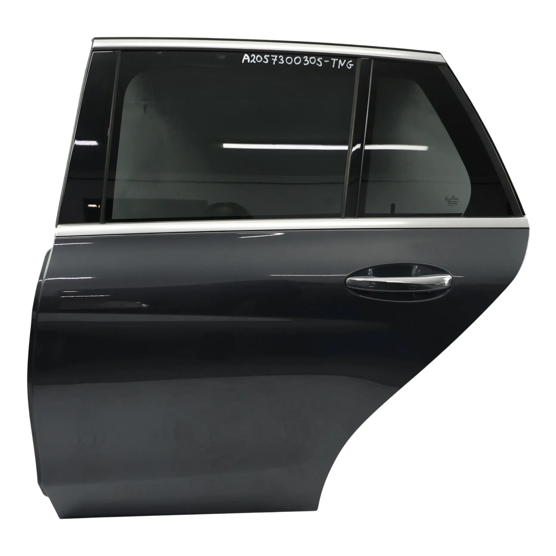 Mercedes S205 Estate Porta Posteriore Sinistra Grigio Tenorite Metallizzato 755