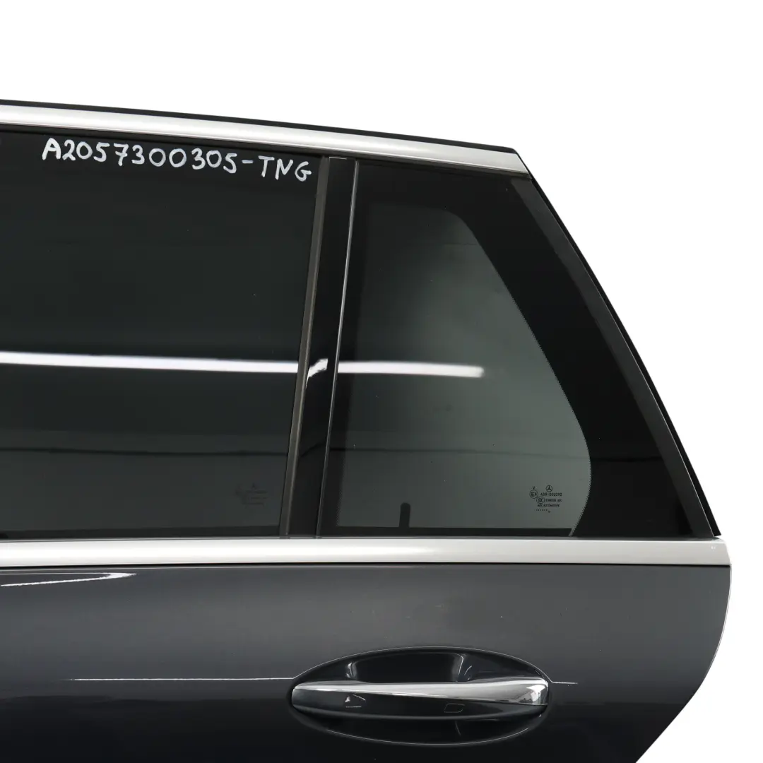 Mercedes S205 Estate Tür Hinten Links Tenorit Grau Metallic 755 - SKU A2057300305-TNG - Teilenummer A2057300305