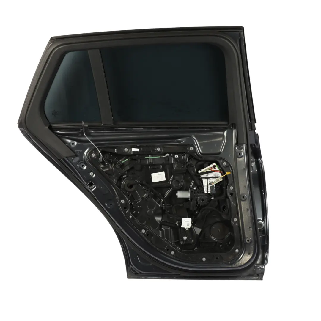 Door Rear Left N/S Tenorite Grey Metallic - 755 to Mercedes S205 with Part number A2057300305 Mercedes S205 Door Rear Left N/S Tenorite Grey Metallic - 755 - SKU A2057300305-TNG1 - Part number A2057300305