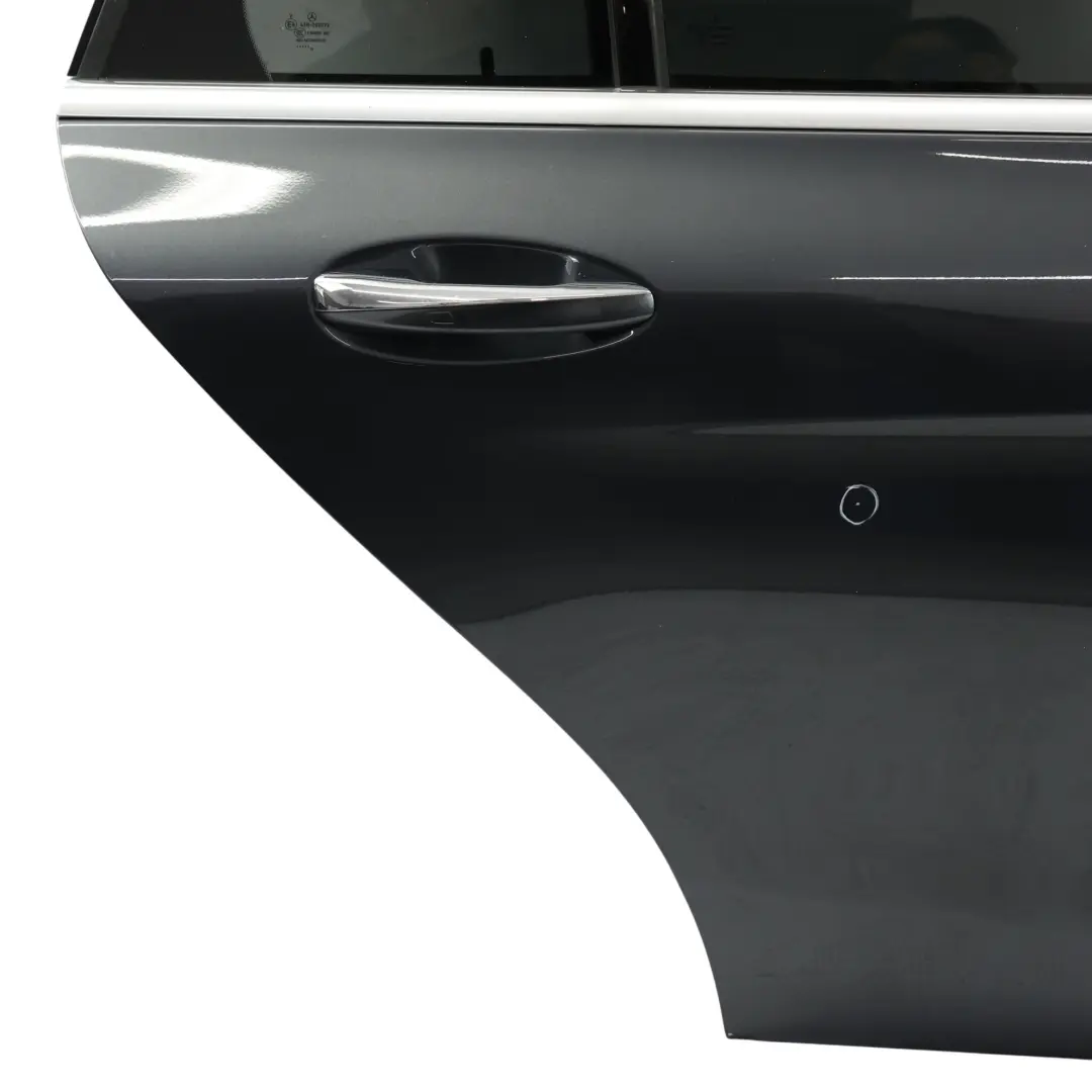 Mercedes S205 Estate Door Rear Right O/S Tenorite Grey Metallic - 755 - SKU A2057300405-TNG - Part number A2057300405