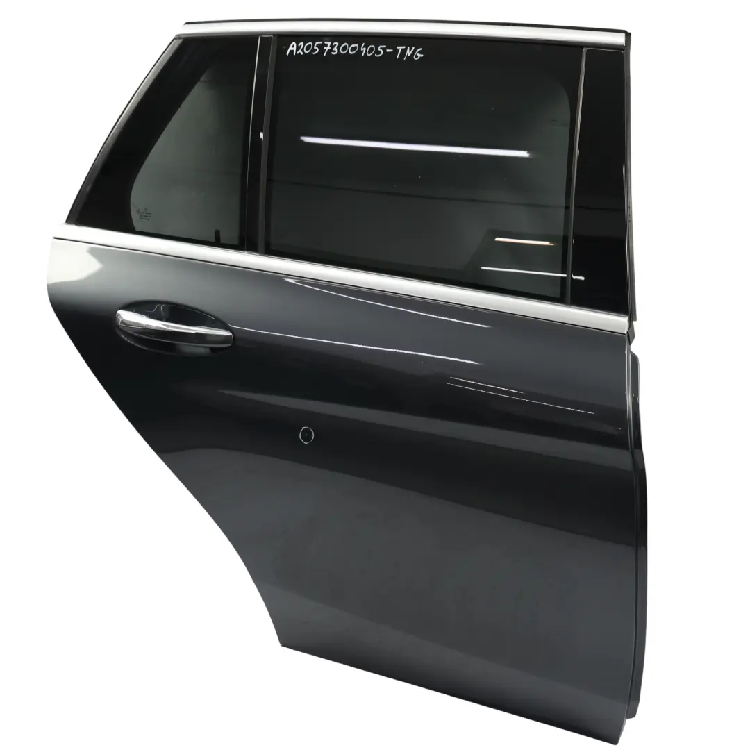 Mercedes S205 Estate Door Rear Right O/S Tenorite Grey Metallic - 755 - SKU A2057300405-TNG - Part number A2057300405