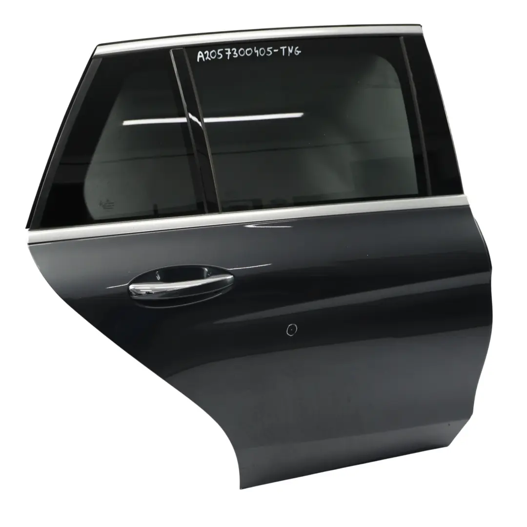 Mercedes S205 Estate Porta Posteriore Destra Grigio Tenorite Metallizzato 755 - SKU A2057300405-TNG - Numero di parte A2057300405