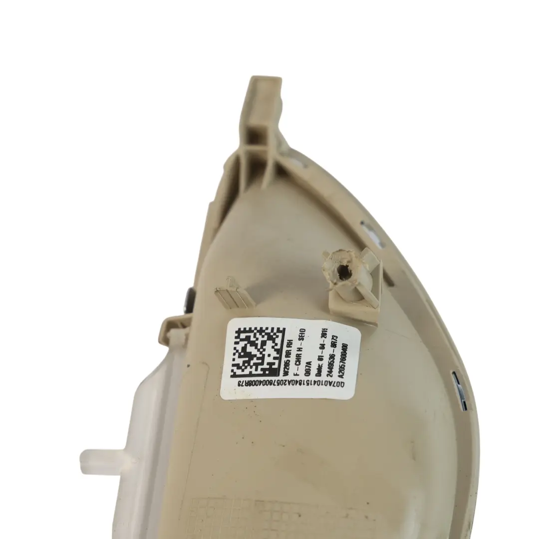 Door Interior Handle Cover Grab Rear Right O/S to Mercedes W205 with Part number A2057600400 Mercedes W205 Door Interior Handle Cover Grab Rear Right O/S - SKU A2057600400-2 - Part number A2057600400