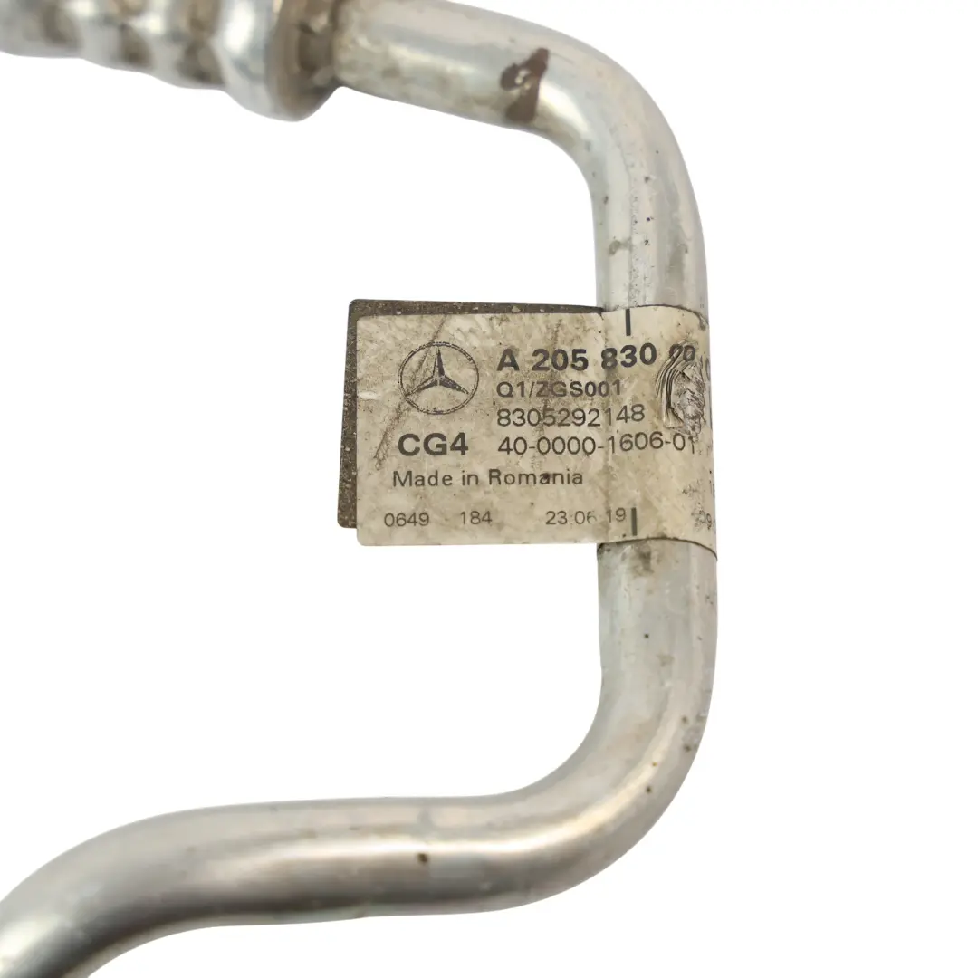 OM654 Tuyau Ligne Climatisation pour Mercedes W205 à propos du numéro de pièce A2058300006 Mercedes W205 OM654 Tuyau Ligne Climatisation - SKU A2058300006 - Numéro de pièce A2058300006