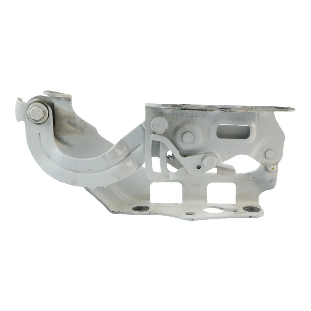 Bisagra Capó Motor Izquierda Blanco Polar para Mercedes W205 con número de pieza A2058800828 Mercedes W205 Bisagra Capó Motor Izquierda Blanco Polar - SKU A2058800828-POL - Número de pieza A2058800828