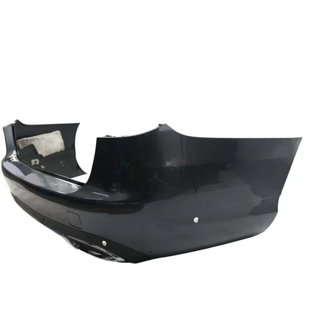 Mercedes S205 Bumper Rear Trim Panel Cover PDC Tenorite Grey Metallic - 755 - SKU A2058804147-TNG - Part number A2058804147