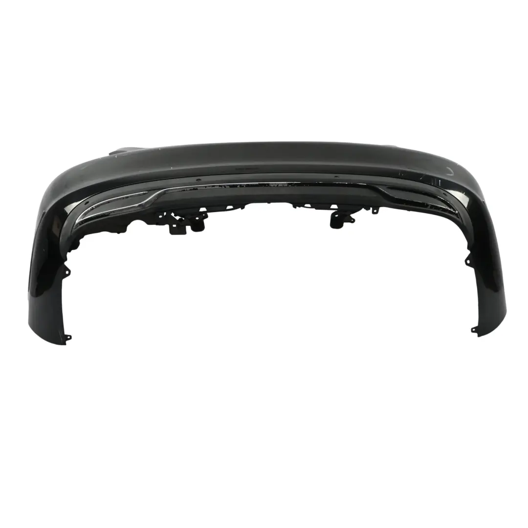 Mercedes W205 Rear Bumper Complete PDC Obsidian Black - 197 - SKU A2058806400-OB - Part number A2058806400
