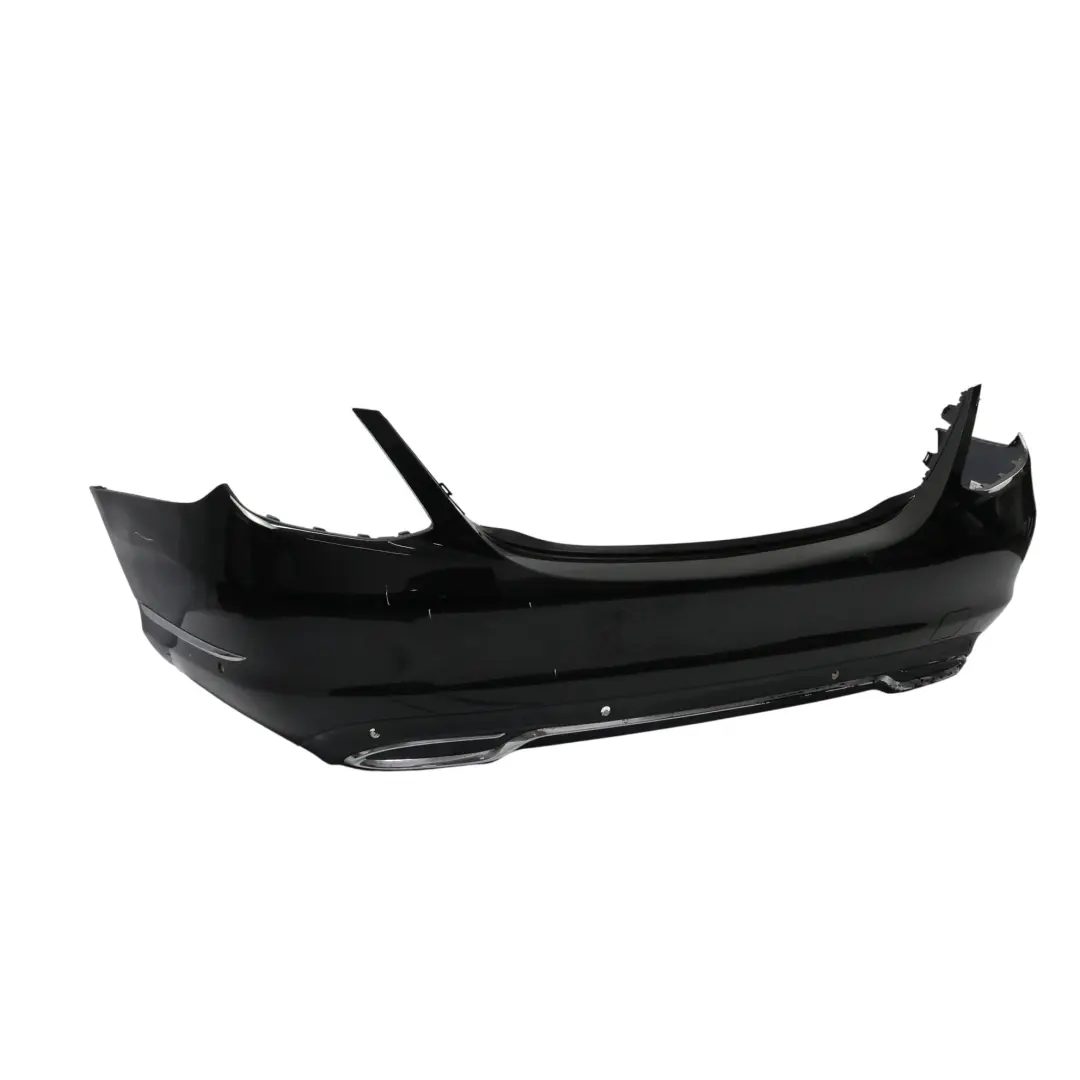 Mercedes W205 Rear Bumper Complete PDC Obsidian Black - 197 - SKU A2058806400-OB - Part number A2058806400