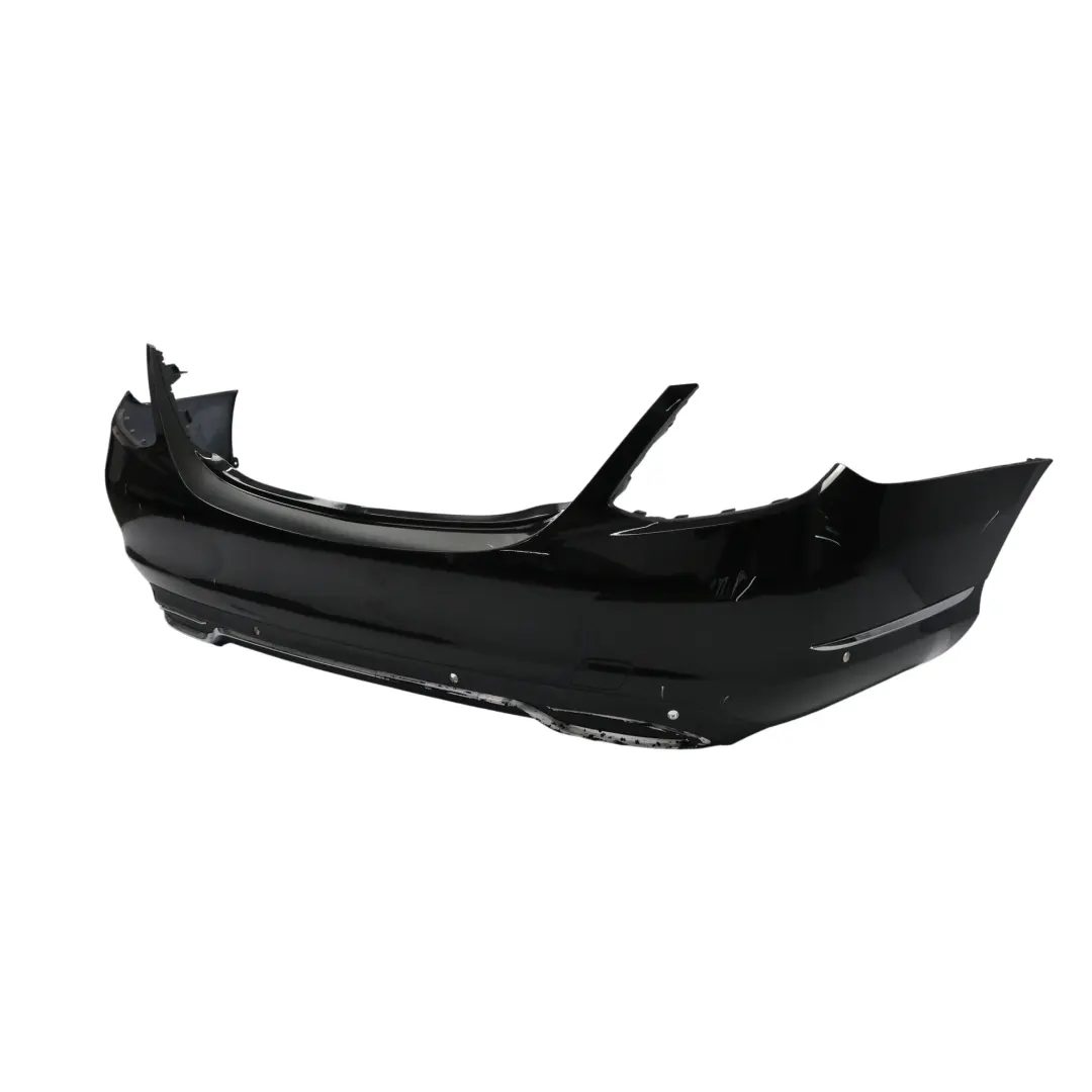 Bumper Complete PDC Obsidian Black - 197 to Mercedes W205 Rear with Part number A2058806400 Mercedes W205 Rear Bumper Complete PDC Obsidian Black - 197 - SKU A2058806400-OB - Part number A2058806400