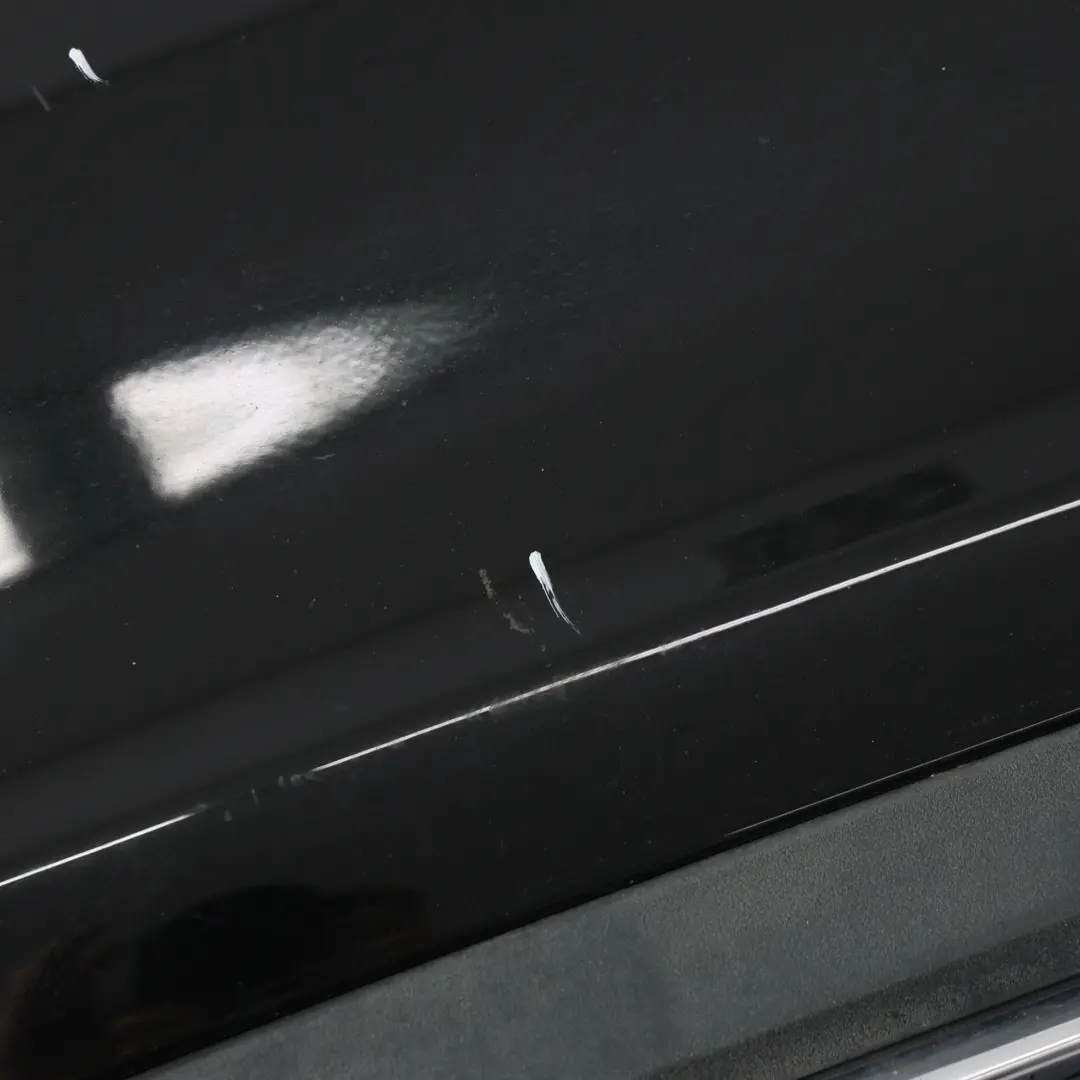 Bumper Complete PDC Obsidian Black - 197 to Mercedes W205 Rear with Part number A2058806400 Mercedes W205 Rear Bumper Complete PDC Obsidian Black - 197 - SKU A2058806400-OB - Part number A2058806400