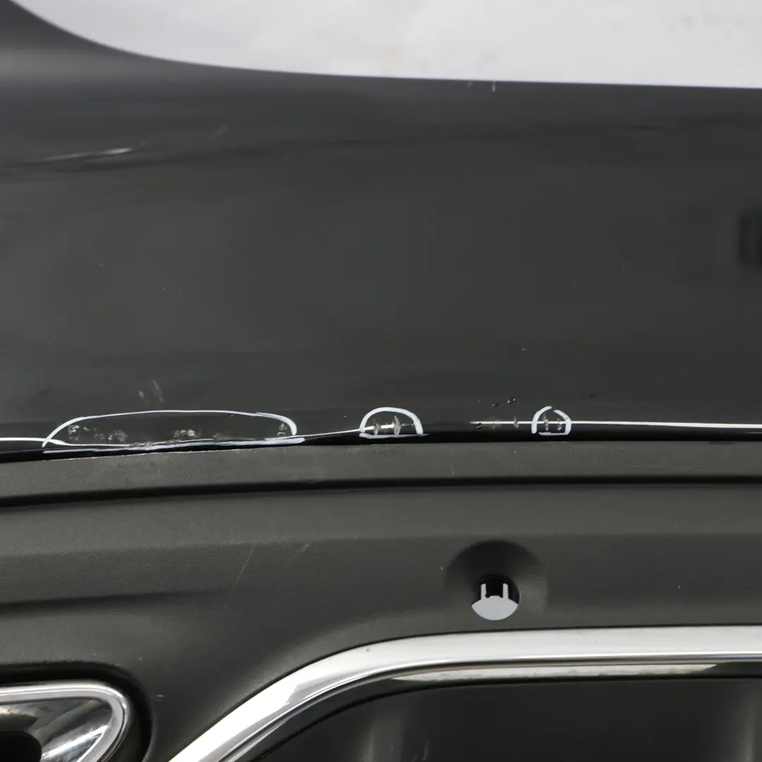 Mercedes W205 Zderzak Tylny AMG Obsidian Black Czarny Metalik - 197 - SKU A2058853304-OB - Numer Części A2058853304