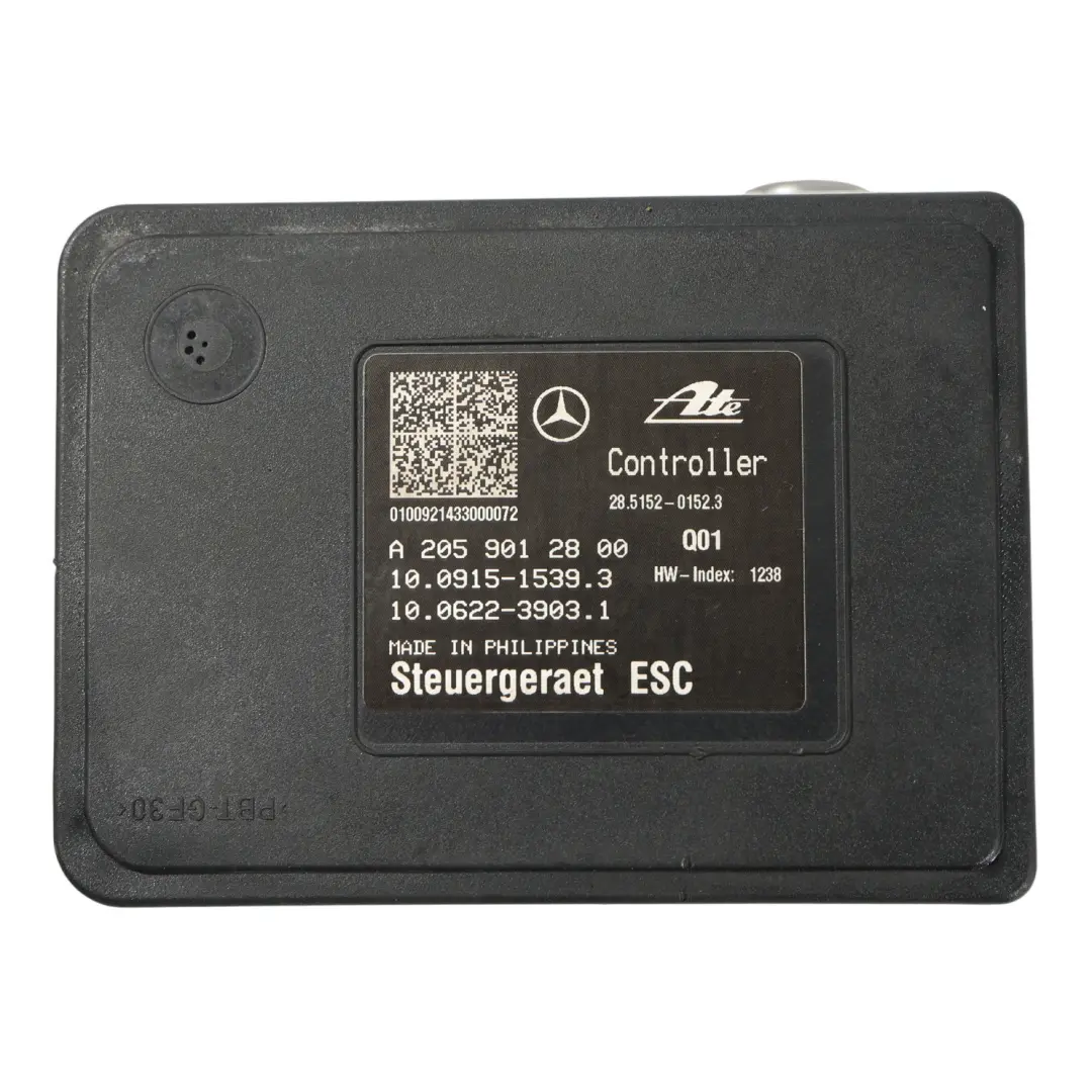 Mercedes W205 2.1 CDI Diesel ABS ESP Pumpe Steuermodul - SKU A2059012800 - Teilenummer A2059012800