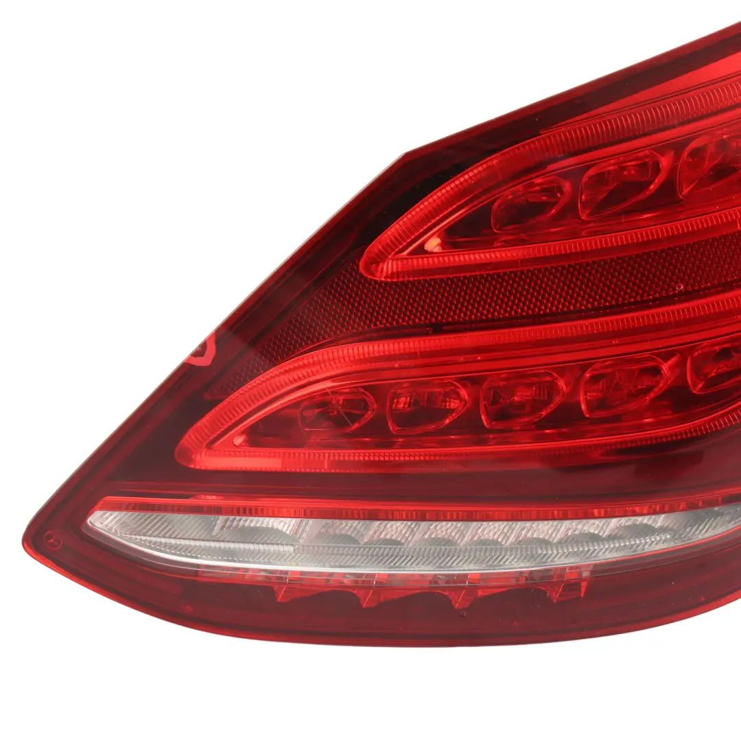 Mercedes W205 Saloon Rear Lamp LED Side Panel Right O/S Tail Light - SKU A2059061457-2 - Part number A2059061457