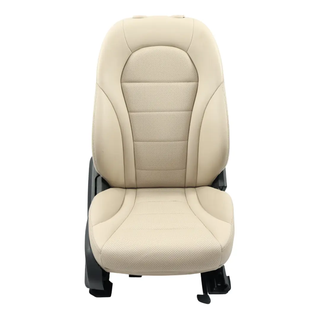 Siège Avant Chauffant Électrique Cuir Synthétique Beige Gauche pour Mercedes GLC X253 à propos du numéro de pièce A2059101147 Mercedes GLC X253 Siège Avant Chauffant Électrique Cuir Synthétique Beige Gauche - SKU A2059101147-12 - Numéro de pièce A2059101147
