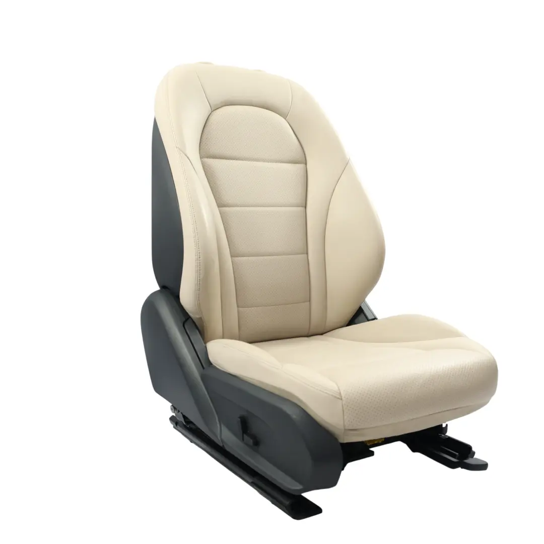 Mercedes GLC X253 Front Seat Heated Electric Imitation Leather Beige Left N/S - SKU A2059101147-12 - Part number A2059101147
