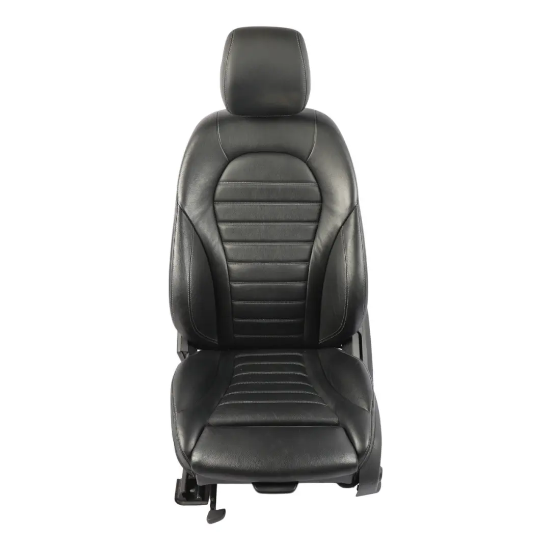 Kunstleder Sitz Vorne Links Schwarz Lordose für Mercedes W205 S205 mit Teilenummer A2059102611 Mercedes W205 S205 Kunstleder Sitz Vorne Links Schwarz Lordose - SKU A2059102611-1 - Teilenummer A2059102611