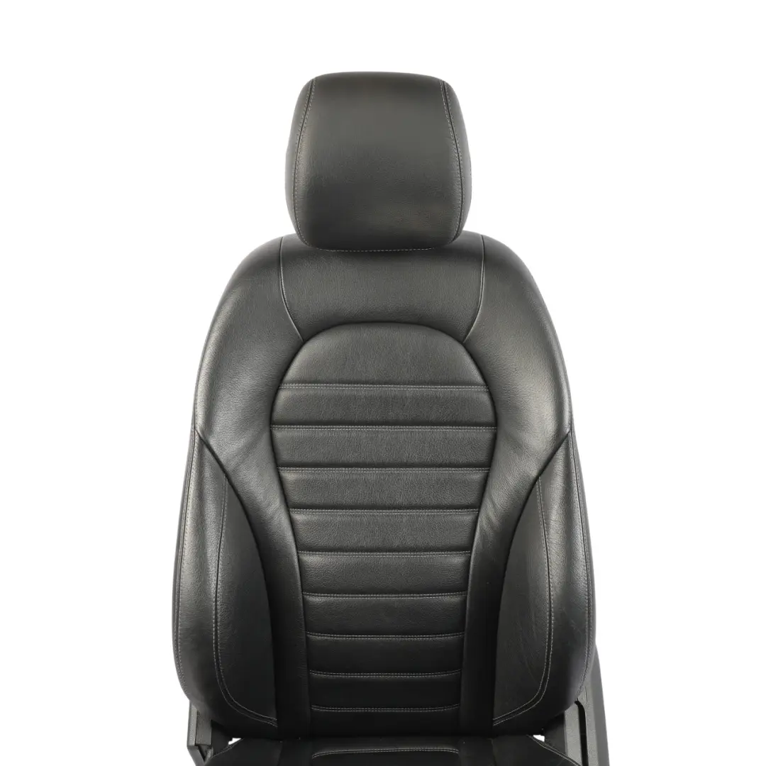 Sedile Similpelle Anteriore Sinistro Nero Lombare per Mercedes W205 S205 con numero di parte A2059102611 Mercedes W205 S205 Sedile Similpelle Anteriore Sinistro Nero Lombare - SKU A2059102611-1 - Numero di parte A2059102611