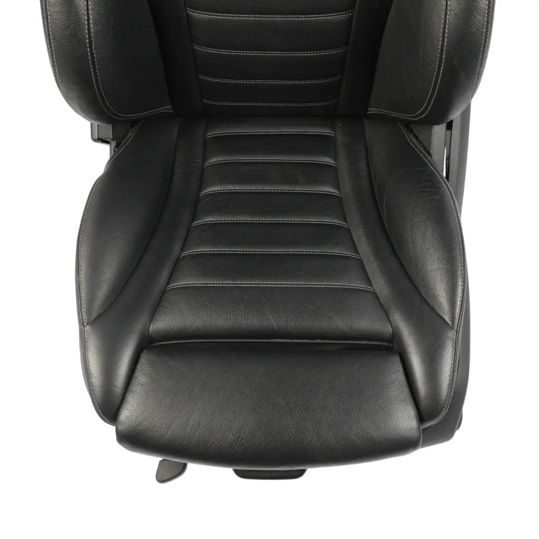 Mercedes W205 S205 Kunstleder Sitz Vorne Links Schwarz Lordose - SKU A2059102611-1 - Teilenummer A2059102611