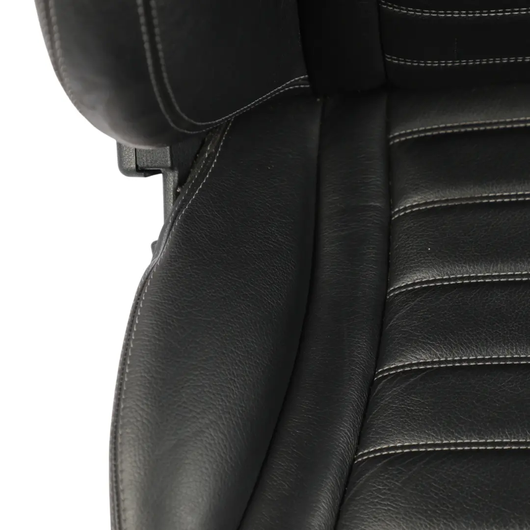 Mercedes W205 S205 Siège Cuir Synthétique Avant Gauche Noir Lombaire - SKU A2059102611-1 - Numéro de pièce A2059102611