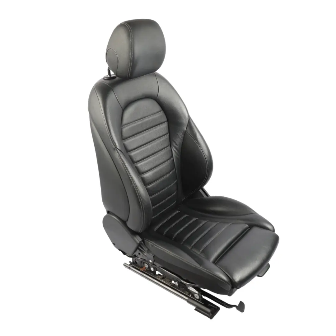 Siège Cuir Synthétique Avant Gauche Noir Lombaire pour Mercedes W205 S205 à propos du numéro de pièce A2059102611 Mercedes W205 S205 Siège Cuir Synthétique Avant Gauche Noir Lombaire - SKU A2059102611-1 - Numéro de pièce A2059102611