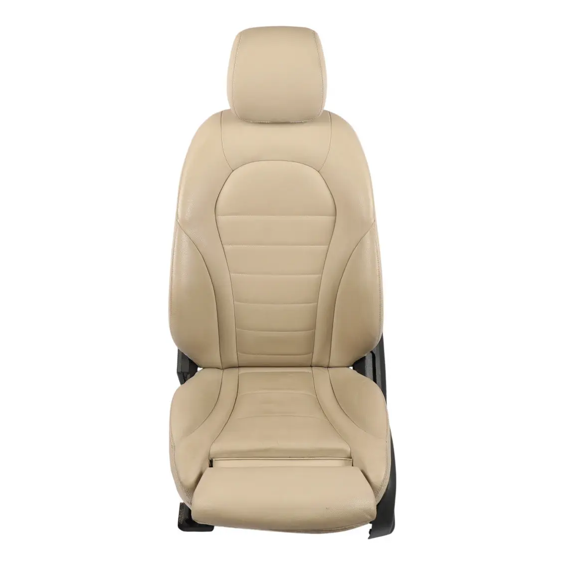 Mercedes W205 Front Seat Interior Seating Heated Memory Left N/S Leather Beige