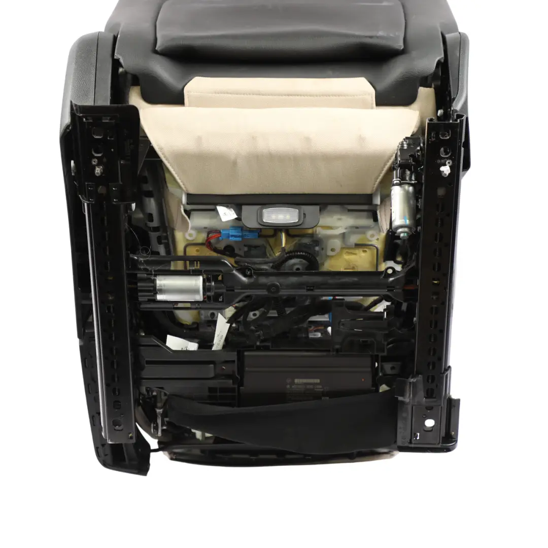 Mercedes W205 Front Seat Interior Seating Heated Memory Left N/S Leather Beige - SKU A2059105912-1 - Part number A2059105912