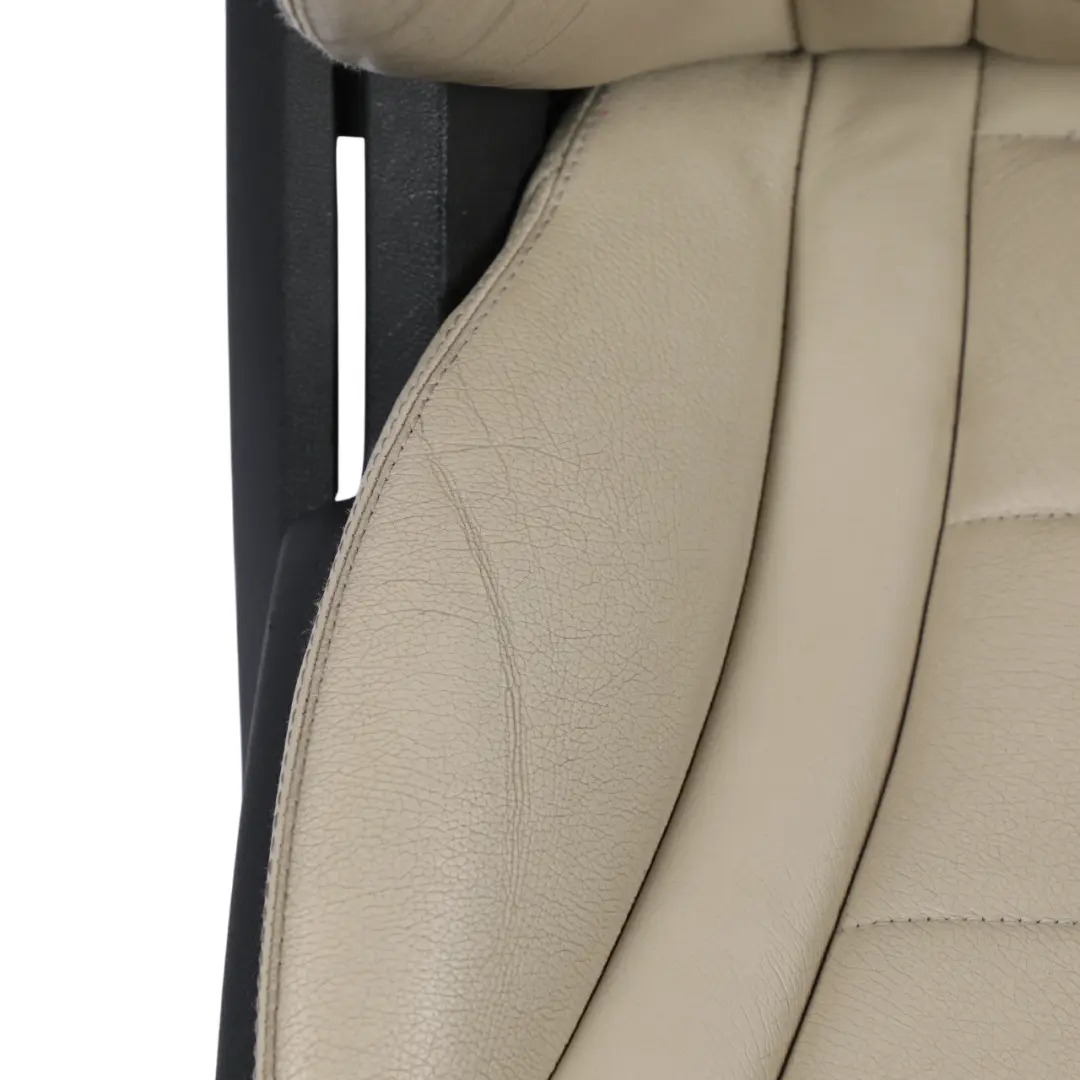 Mercedes W205 Front Seat Interior Seating Heated Memory Right O/S Leather Beige - SKU A2059105912-2 - Part number A2059105912