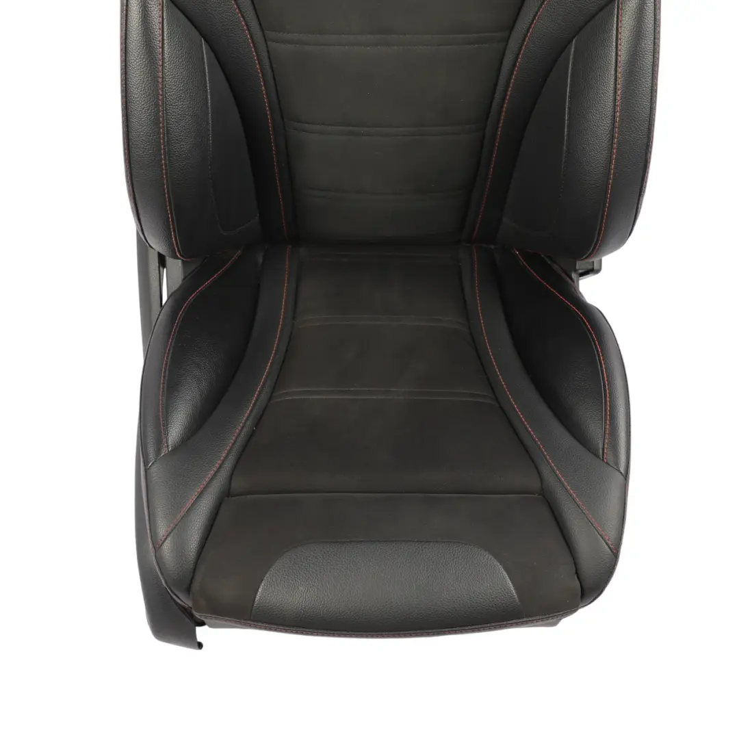 Mercedes W205 Asiento Delantero Calefactado Memoria Cuero Alcantara Negro - SKU A2059109712-1 - Número de pieza A2059109712