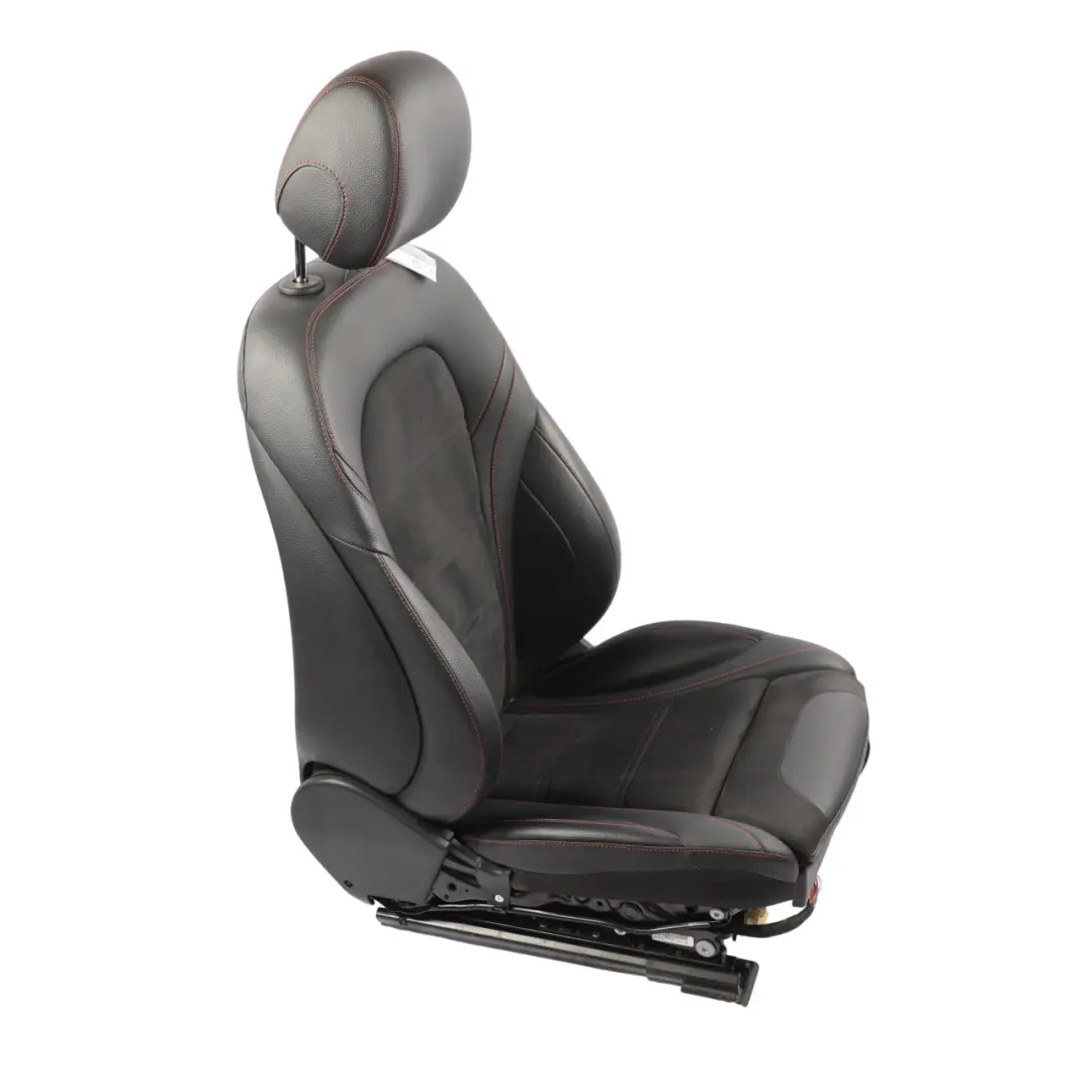 Mercedes W205 Front Seat Heated Memory Leather Alcantara Black Left N/S - SKU A2059109712-2 - Part number A2059109712