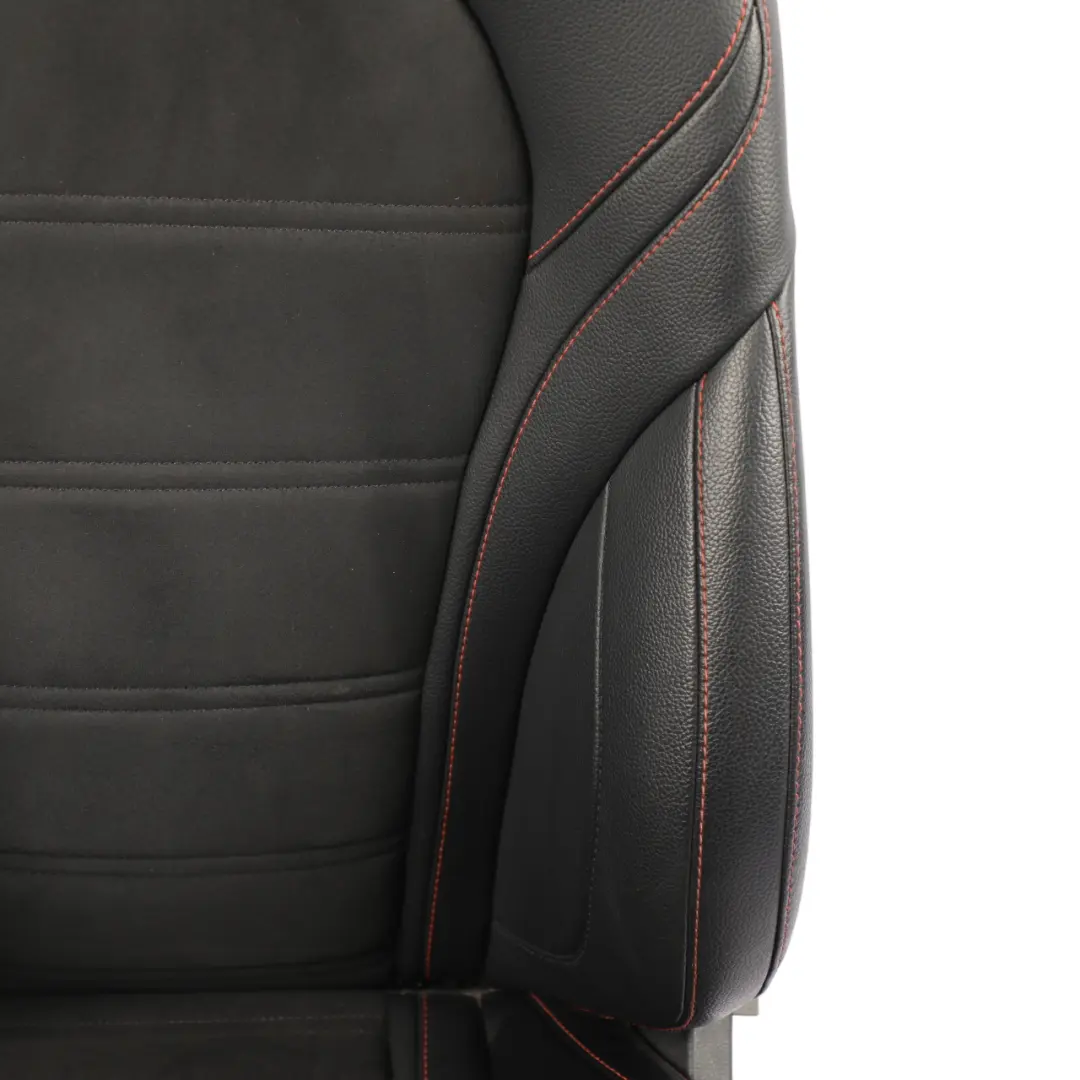 Mercedes W205 Front Seat Heated Memory Leather Alcantara Black Left N/S - SKU A2059109712-2 - Part number A2059109712