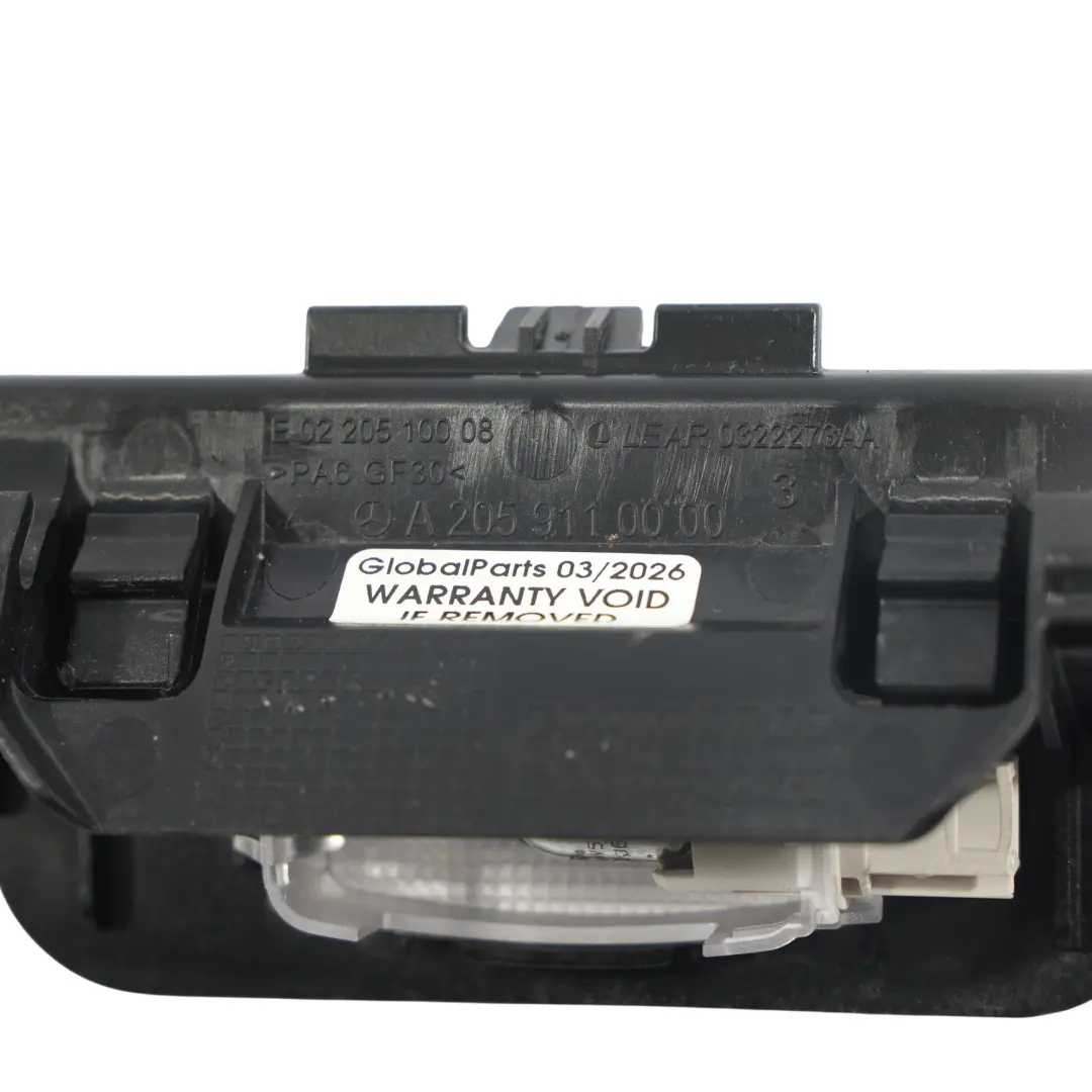 Mercedes W205 X253 Passenger Interior Light Lamp Left Right N/O/S - SKU A2059110000-1 - Part number A2059110000