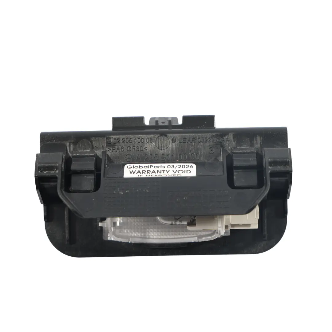 Mercedes W205 X253 Luz Interior Pasajero Izquierda Derecha - SKU A2059110000-1 - Número de pieza A2059110000